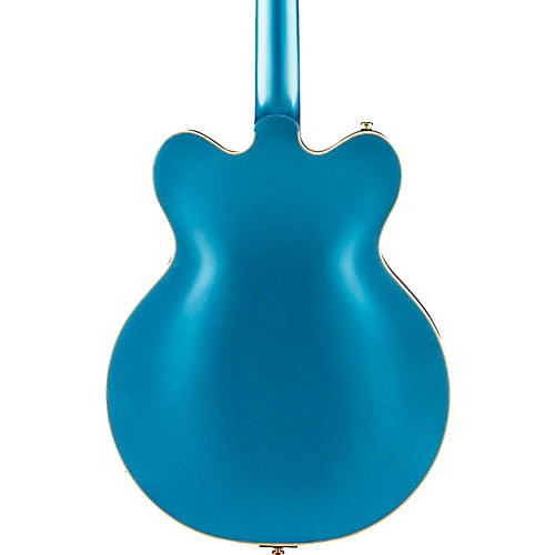 Gretsch Guitars Streamliner Cat-Eye Limited-Edition Center Block Electric Guitar With Bigsby & Gold Hardware Riviera Blue - musicians--Friend