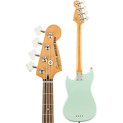 Squier Classic Vibe '60s Mustang Bass Guitar Olympic White - musicians--Friend