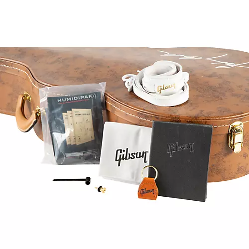 Gibson Johnny Cash SJ-200 Signature Limited-Edition Acoustic Guitar Vintage Cherry Sunburst - musicians--Friend