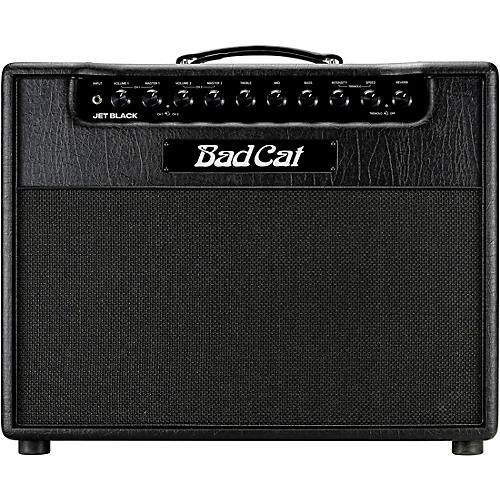 Bad Cat Jet Black 1x12 38W Tube Guitar Combo Amp Black - musicians--Friend