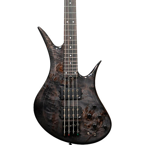 Legator Helio 4 string Bass Super Shred Series Electric Guitar Magenta Burl - musicians--Friend