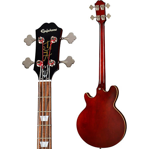 Epiphone Jack Casady Bass Sparkling Burgundy - musicians--Friend