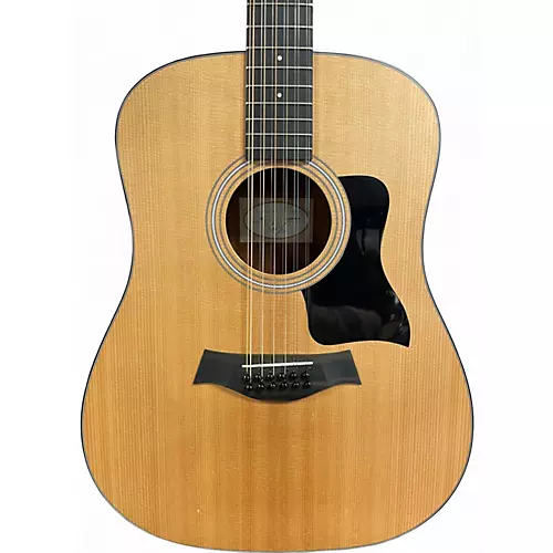 Used Taylor 150E Natural 12 String Acoustic Electric Guitar Natural - musicians--Friend