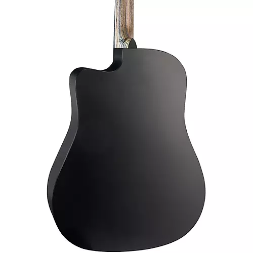 Martin DC-X1E Special X Series HPL Dreadnought Acoustic-Electric Guitar Black - musicians--Friend
