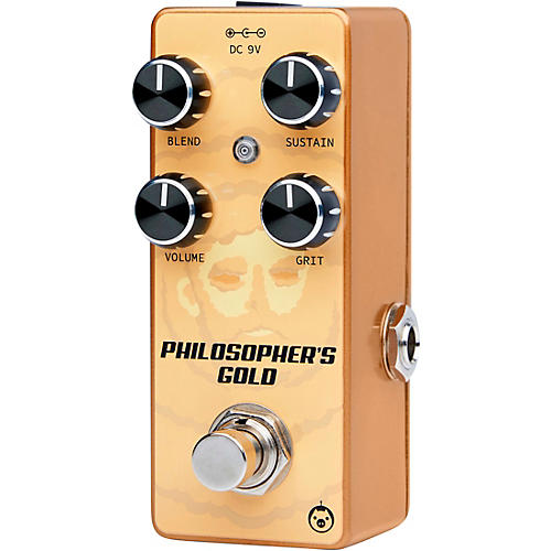 Pigtronix Philosopher's Gold Compression Effects Pedal Gold - musicians--Friend