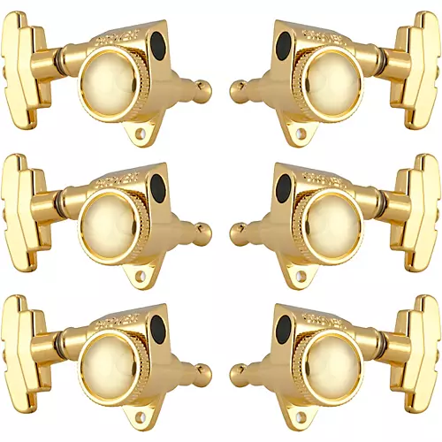 Grover Roto-Grip Locking Super Rotomatics 509 Series Tuning Machines Nickel - musicians--Friend