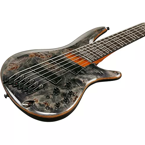 Ibanez Bass Workshop SRMS806 Multi-Scale 6-String Electric Bass Deep Twilight - musicians--Friend