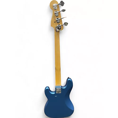 Used 2021 Fender American Performer Precision Bass SATIN LAKE PLACID Electric Bass Guitar SATIN LAKE PLACID - musicians--Friend