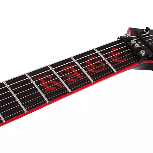 Schecter Guitar Research Sullivan King Banshee-7 FR-S Electric Guitar Obsidian Blood - musicians--Friend