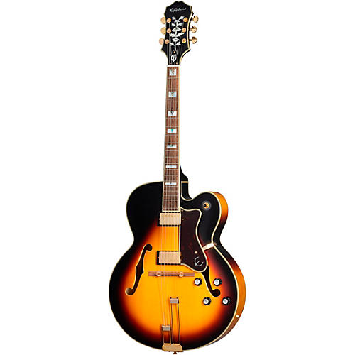 Epiphone Broadway Hollowbody Electric Guitar Wine Red - musicians--Friend