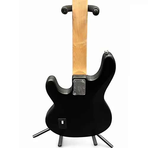 Used Sterling by Music Man Sub 4 Black Electric Bass Guitar Black - musicians--Friend