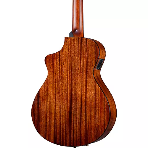 Breedlove Discovery S Concert 12-String CE European Spruce-African Mahogany Acoustic-Electric Guitar Edge Burst - musicians--Friend