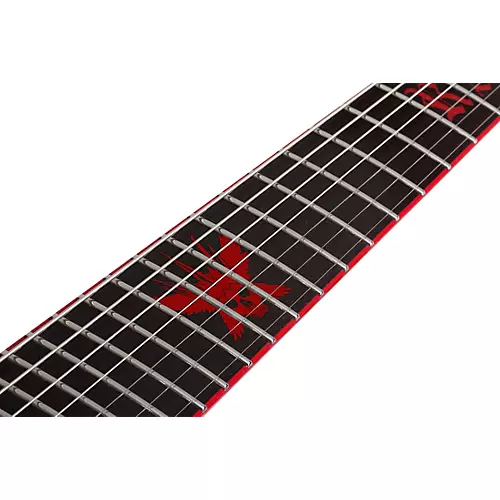 Schecter Guitar Research Sullivan King Banshee-7 FR-S Electric Guitar Obsidian Blood - musicians--Friend