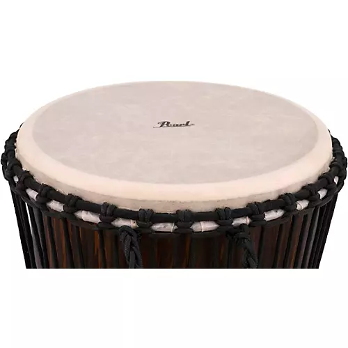 Pearl Rope-Tuned Djembe With Seamless Synthetic Shell 12 in. Artisan Straight Grain Limba - musicians--Friend