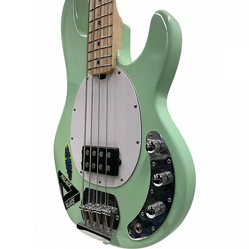 Used Sterling by Music Man STINGRAY Seafoam Green Electric Bass Guitar Seafoam Green - musicians--Friend