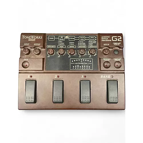 Used KORG TONEWORKS G2 Pedal Board - musicians--Friend