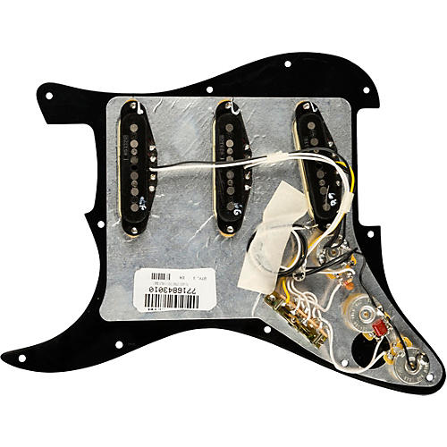 Fender Stratocaster SSS V Noiseless Prewired Pickguard Shell - musicians--Friend