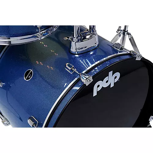 PDP by DW Encore Complete 5-Piece Drum Set With Hardware & Cymbals Azure Blue - musicians--Friend