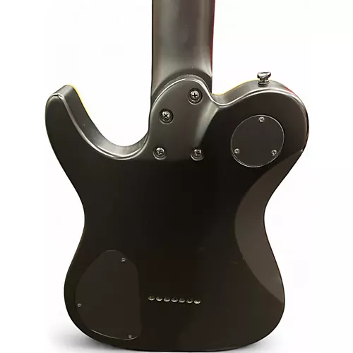 Used Jericho 7 IGNITION Black Solid Body Electric Guitar Black - musicians--Friend