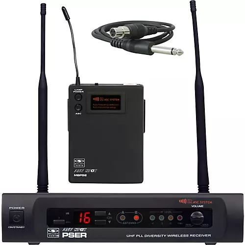 Galaxy Audio PSE Guitar System, Frequency D 584-607mHz D - musicians--Friend