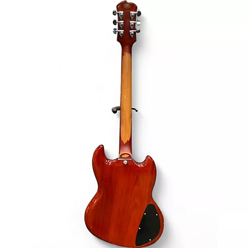 Used Agile Valkyrie Orange Electric Guitar Orange - musicians--Friend