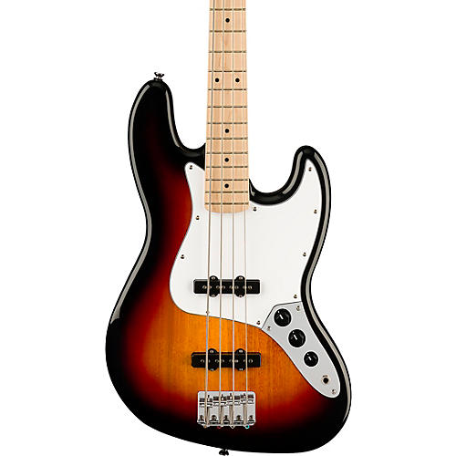 Squier Affinity Series Jazz Bass Maple Fingerboard 3-Color Sunburst - musicians--Friend