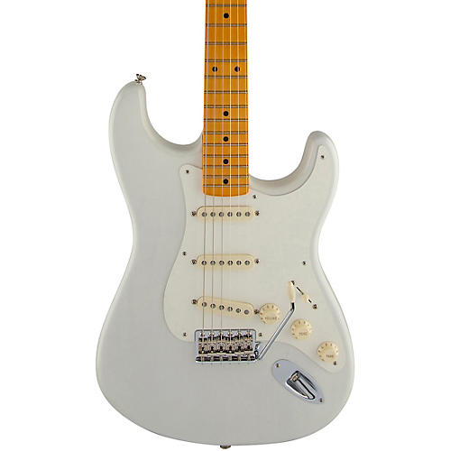 Fender Artist Series Eric Johnson Stratocaster Electric Guitar White Blonde Maple Fretboard - musicians--Friend