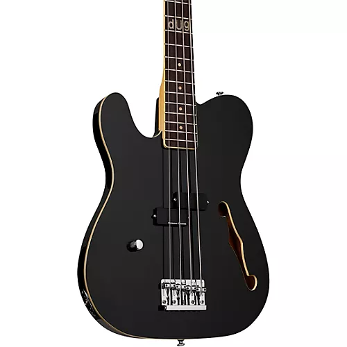 Schecter Guitar Research dUg Pinnick Signature Baron-H Left-Handed Electric Bass Black - musicians--Friend