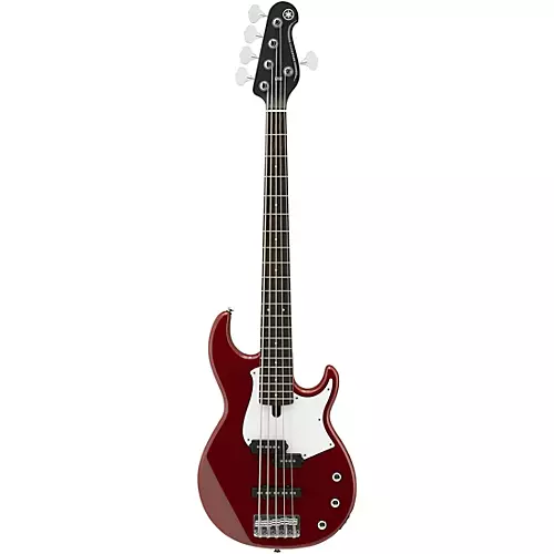 Yamaha BB235 5-String Electric Bass Natural Satin Black Pearl Pickguard - musicians--Friend