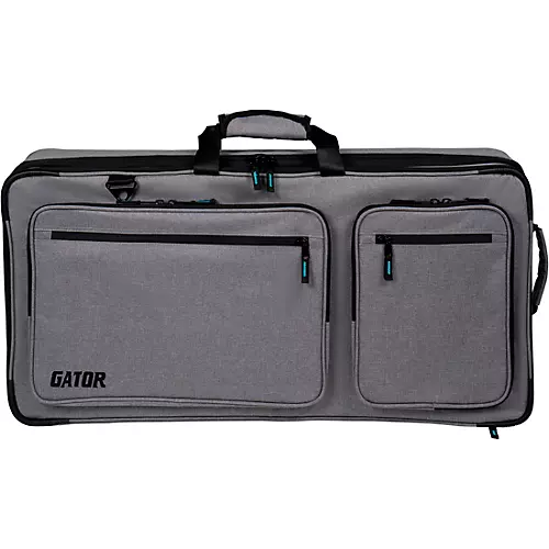 Gator G-CLUB Limited Edition XL Messenger Bag for 28-Inch DJ Controllers Gray - musicians--Friend