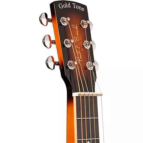 Gold Tone PBS-D Paul Beard Signature Series Squareneck Deluxe Resonator Guitar Tobacco Sunburst - musicians--Friend