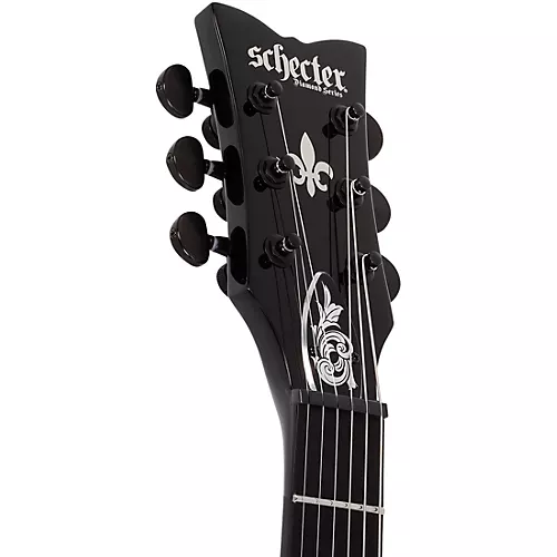 Schecter Guitar Research Solo-II Przym Palladium Left Handed Electric Guitar Gloss Black - musicians--Friend