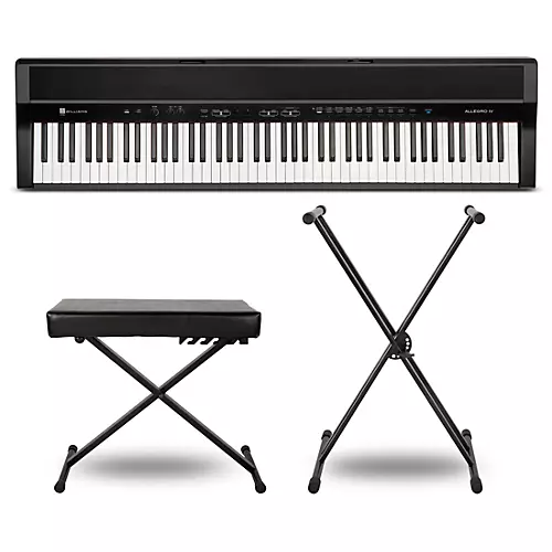 Williams Allegro IV Digital Piano With Stand and Bench Beginner Package - musicians--Friend