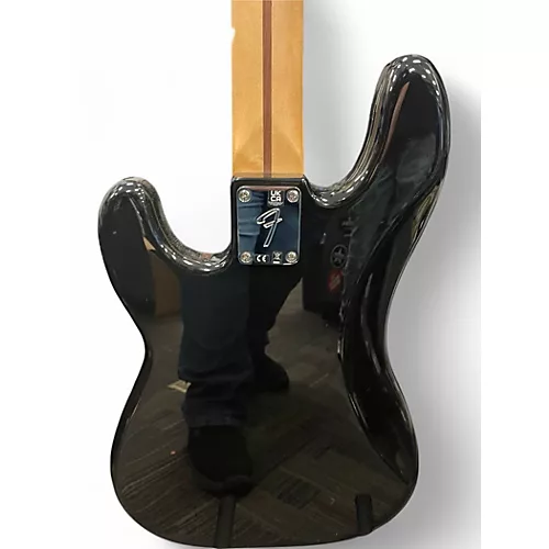 Used Fender PLAYER PRECISION BASS EBONY Black Electric Bass Guitar Black - musicians--Friend