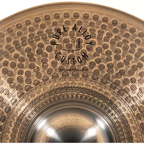 MEINL Pure Alloy Custom Medium Thin Crash 19 in. - musicians--Friend