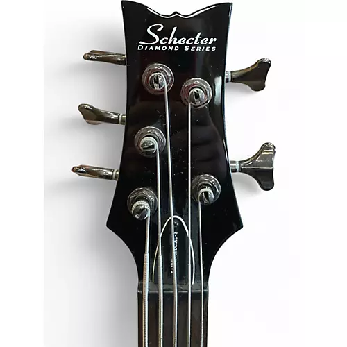 Used Schecter Guitar Research Raiden Special 5 String Crimson Red Trans Electric Bass Guitar Crimson Red Trans - musicians--Friend