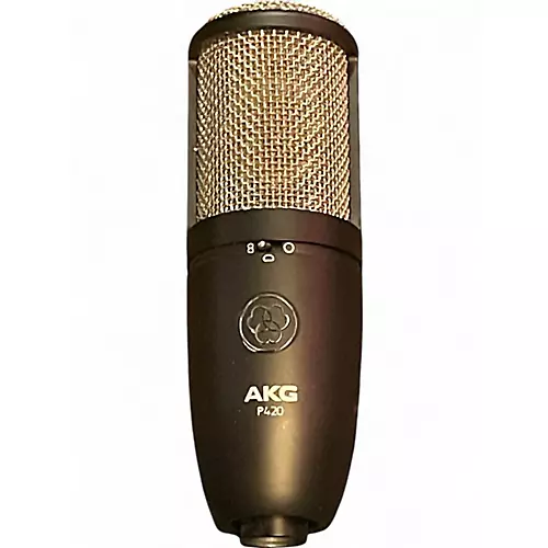 Used AKG P420 Project Studio Condenser Microphone - musicians--Friend