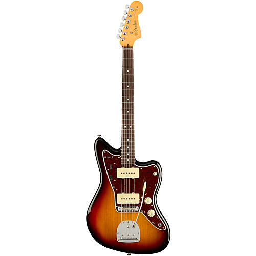 Fender American Professional II Jazzmaster Rosewood Fingerboard Electric Guitar Dark Night - musicians--Friend