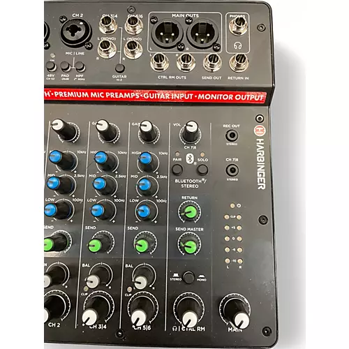 Used Harbinger LV8 Unpowered Mixer - musicians--Friend