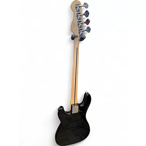 Used Squier Precision Bass Black Electric Bass Guitar Black - musicians--Friend