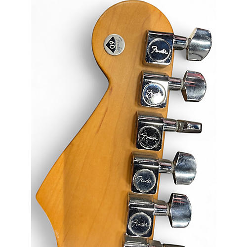 Used 2006 Fender 60th Anniversary Stratocaster Blizzard Pearl Solid Body Electric Guitar Blizzard Pearl - musicians--Friend