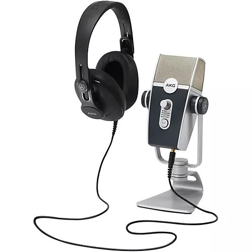 Open-Box AKG Podcaster Essentials With Lyra USB Microphone and K371 Headphones Condition 1 - Mint - musicians--Friend