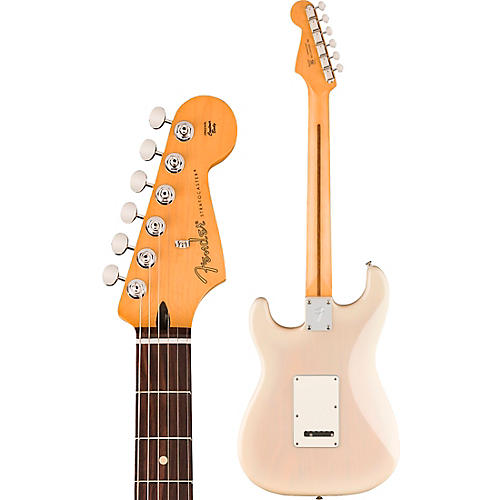 Fender Player II Stratocaster Chambered Ash Body Rosewood Fingerboard Electric Guitar White Blonde - musicians--Friend