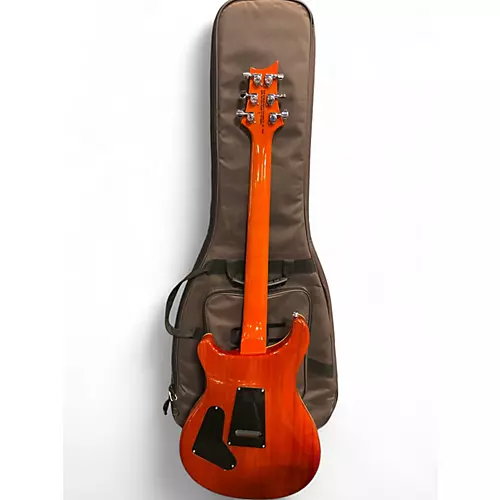 Used PRS 25th Anniversary Custom 24 Smoked Amber Solid Body Electric Guitar Smoked Amber - musicians--Friend