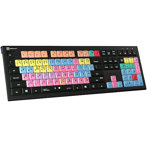 Logickeyboard Avid Pro Tools PC Astra 2 US PC Backlit ASTRA - musicians--Friend