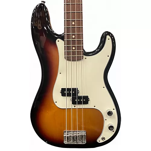 Used Fender Standard Precision Bass Brown Sunburst Electric Bass Guitar Brown Sunburst - musicians--Friend