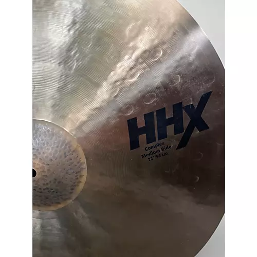 Used SABIAN 22in HHX COMPLEX MEDIUM RIDE Cymbal 42 - musicians--Friend