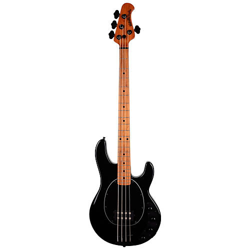 Ernie Ball Music Man StingRay Special H Electric Bass Guitar Black and Chrome - musicians--Friend