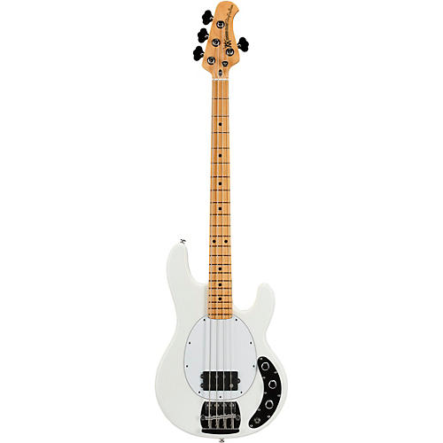 Ernie Ball Music Man Retro '70s StingRay Electric Bass White - musicians--Friend