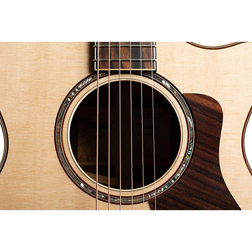 Taylor 812ce 12-Fret V-Class Grand Concert Acoustic-Electric Guitar Natural - musicians--Friend